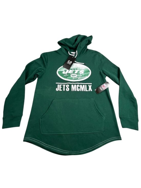 NFL Other - New York Jets Hoodie Men Medium Green NFL Team Apparel MCMLX Pullover Sweatshirt